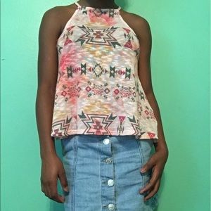 Aztec Halter Top