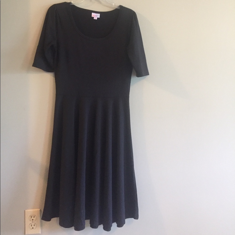 Like new Black Nicole Lularoe dress medium