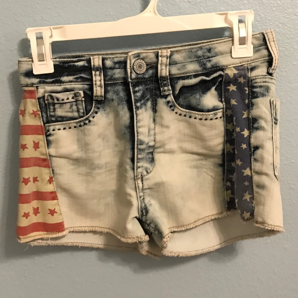 American flag shorts