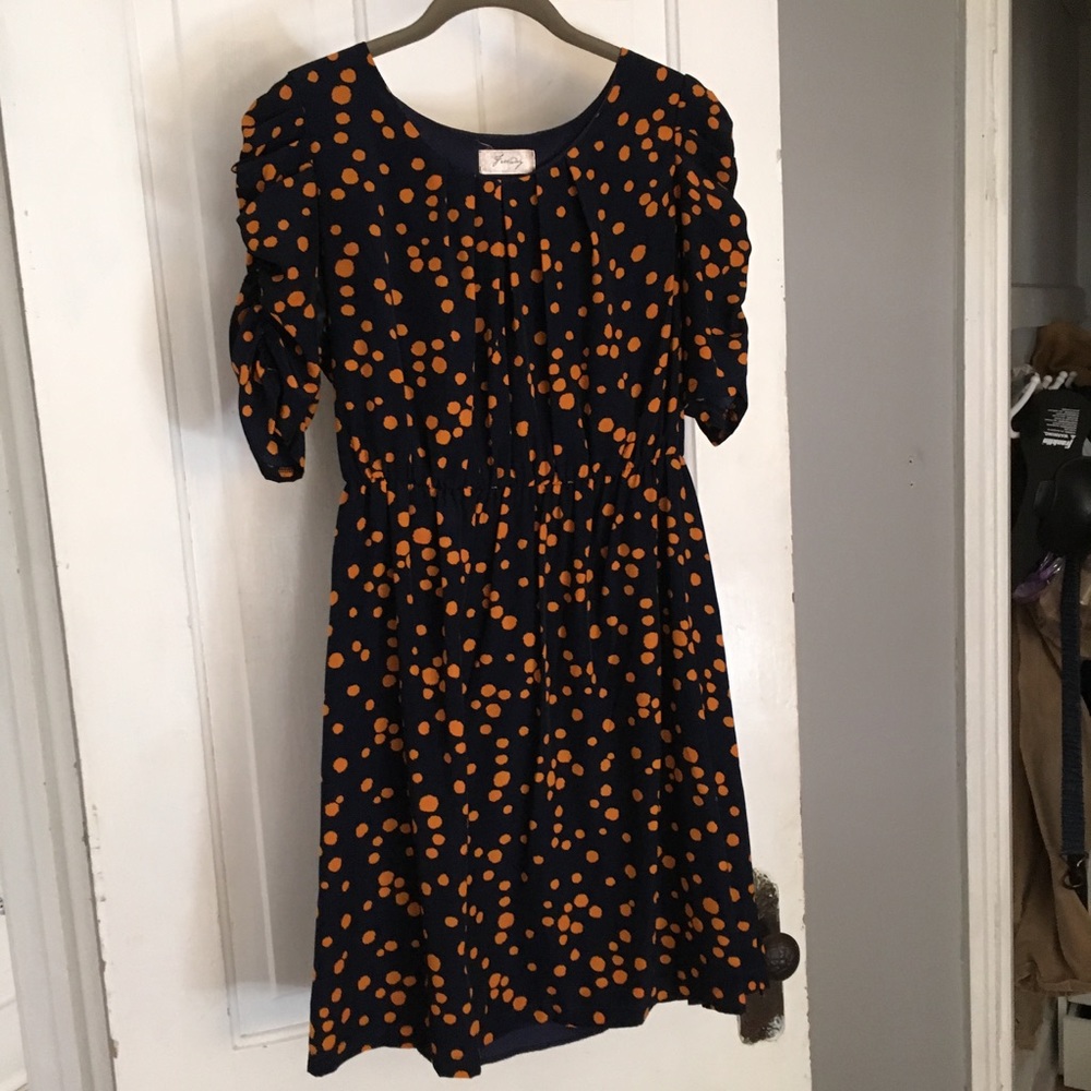 Modcloth dress polka dot