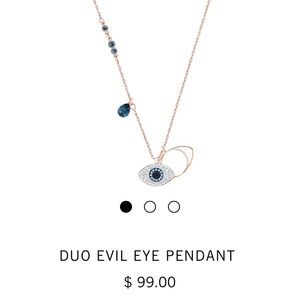 Swarovski Crystal Necklace. Box included