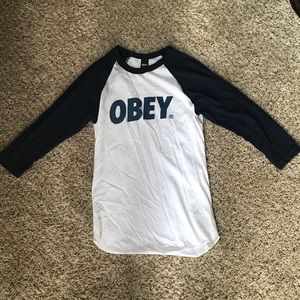Obey baseball is we NWOT