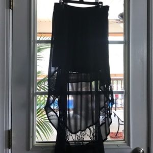 Forever 21 short front, long back skirt