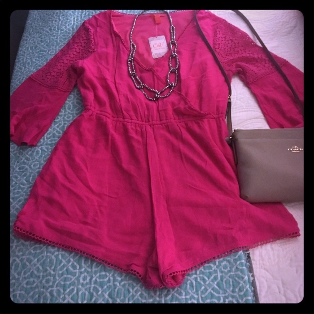 New with tags Chelsea and Violet Romper!