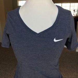 Blue Nike V-Neck