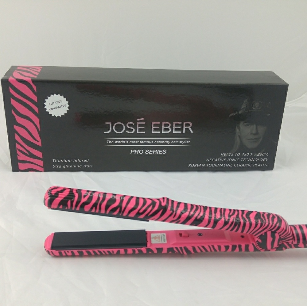 Jose Eber flat iron Pink Zebra