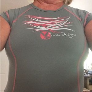 Womans's swim shirt