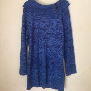 Nice Blue Winter Dress
