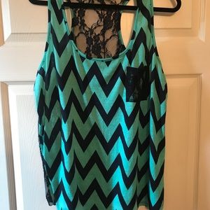 Chevron tank top