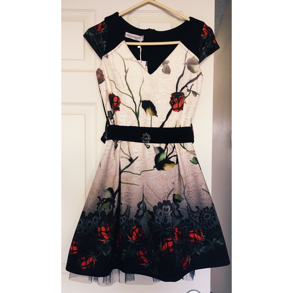 Evening gorgeous unique dress