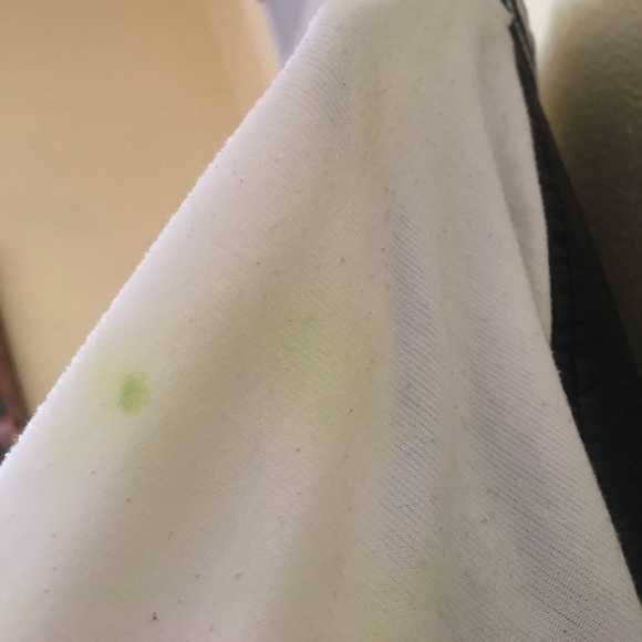 Leather + Cotton A Jacket - Picture 3 of 4