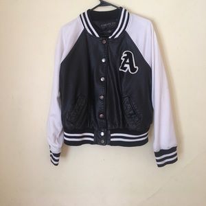 Leather + Cotton A Jacket