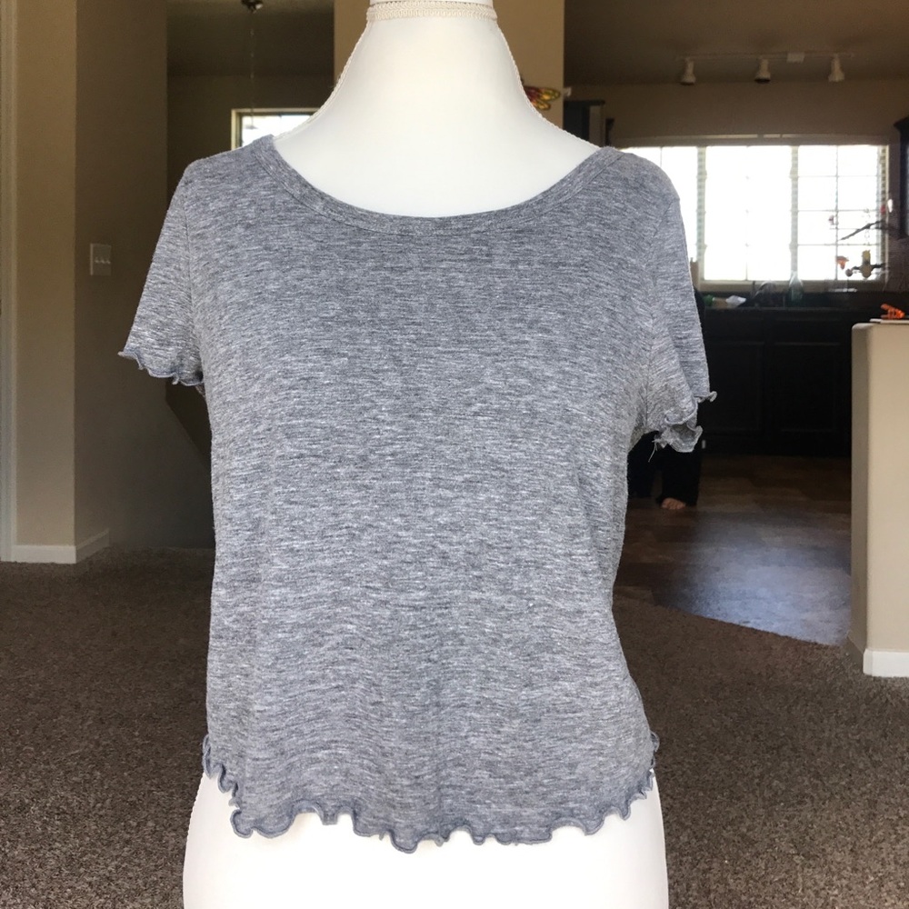 Lettuce Edge Gray Tee