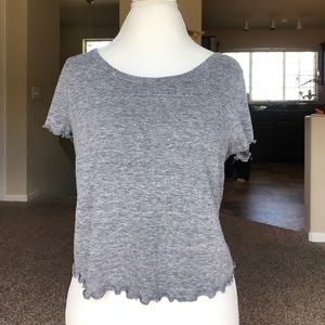 Lettuce Edge Gray Tee