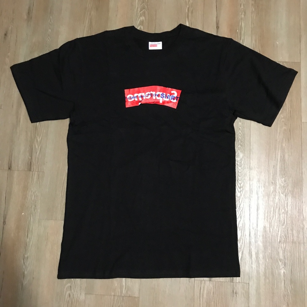 comme des garcons supreme shirt bape CDG