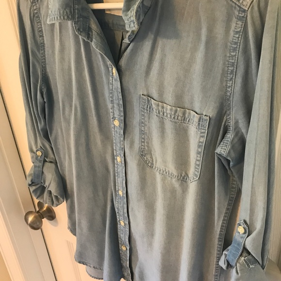 Denim button down - Picture 2 of 4