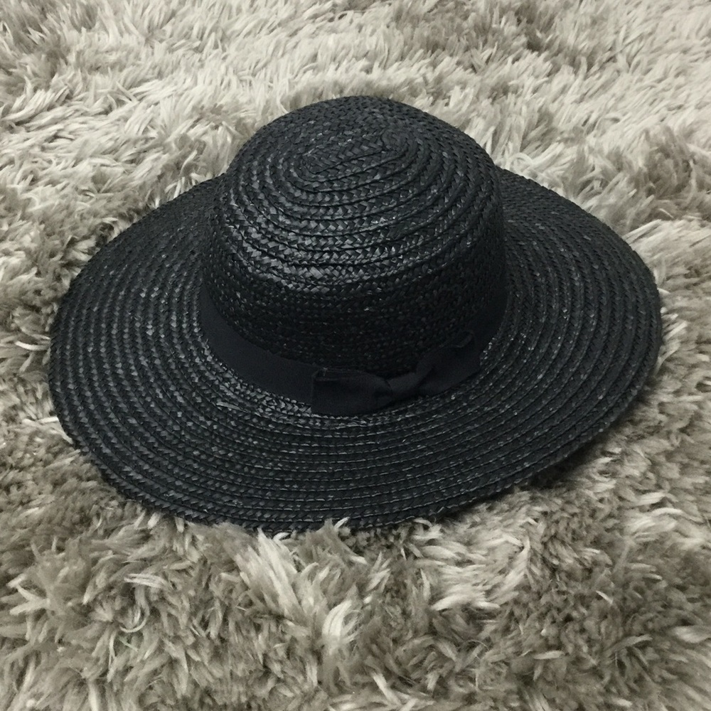 🆕 Nasty Gal Stay Afloat Straw Hat - Picture 3 of 5