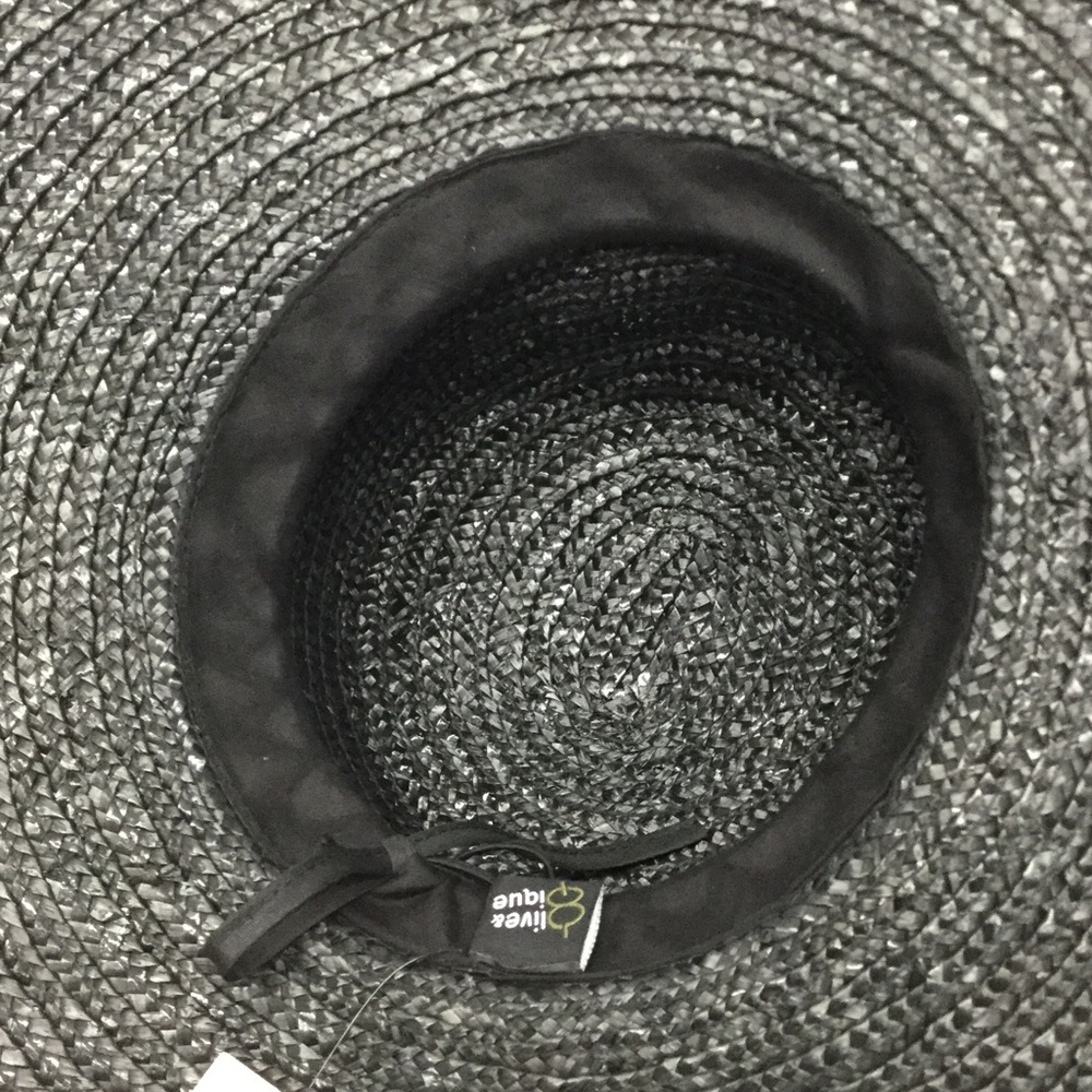 🆕 Nasty Gal Stay Afloat Straw Hat - Picture 5 of 5