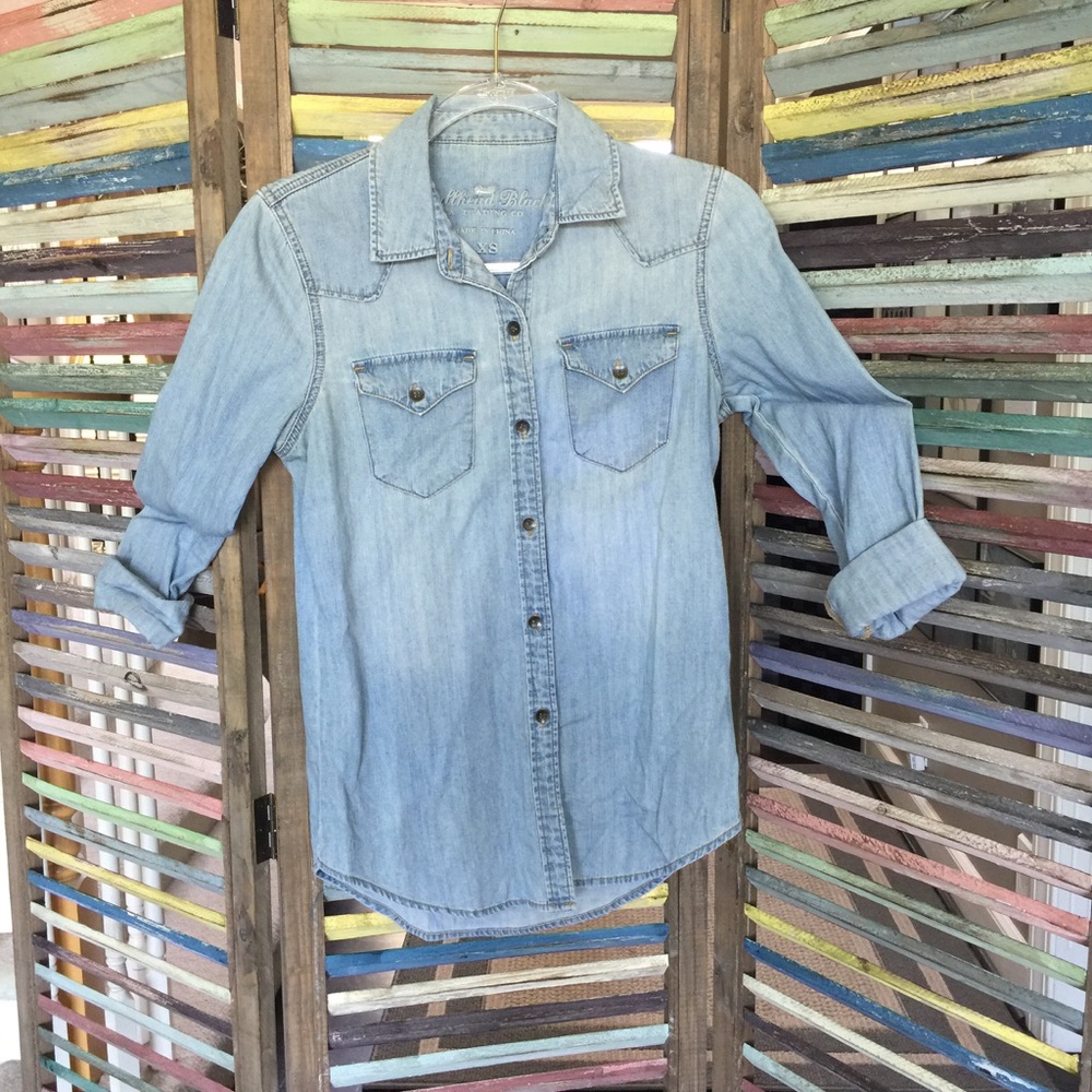 Denim shirt