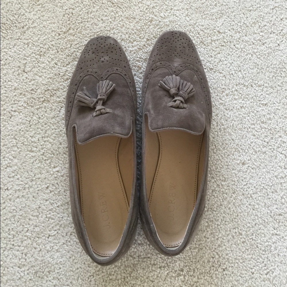 NWB J. Crew Suede Loafers