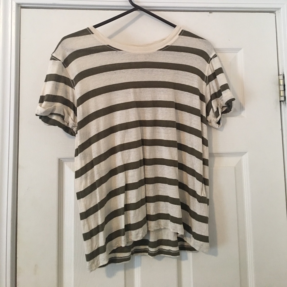 Striped shirt!