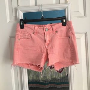 American Eagle Shorts with Frayed Hem