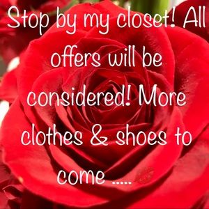 Hey hunnie buns! Check out my closet! xoxo