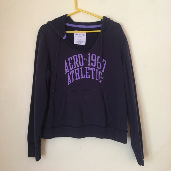 Aeropostale Navy Blue Hoodie - Picture 1 of 3