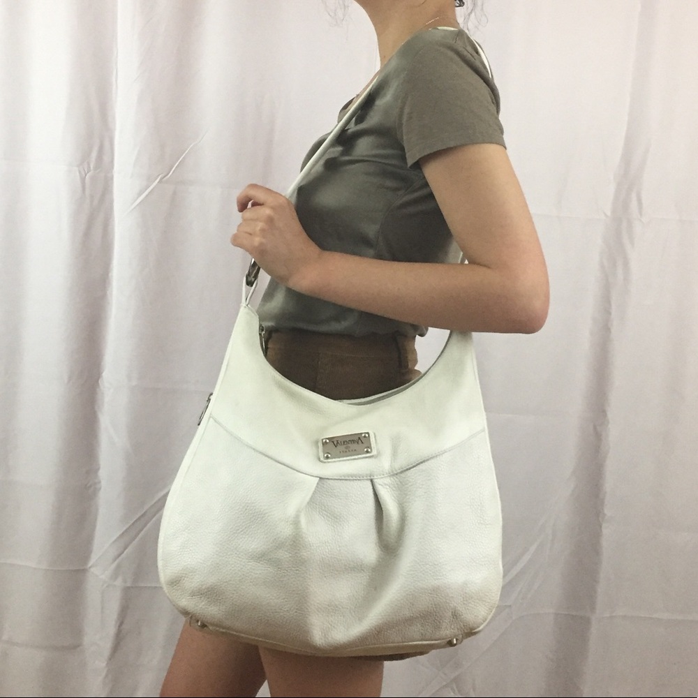 White purse