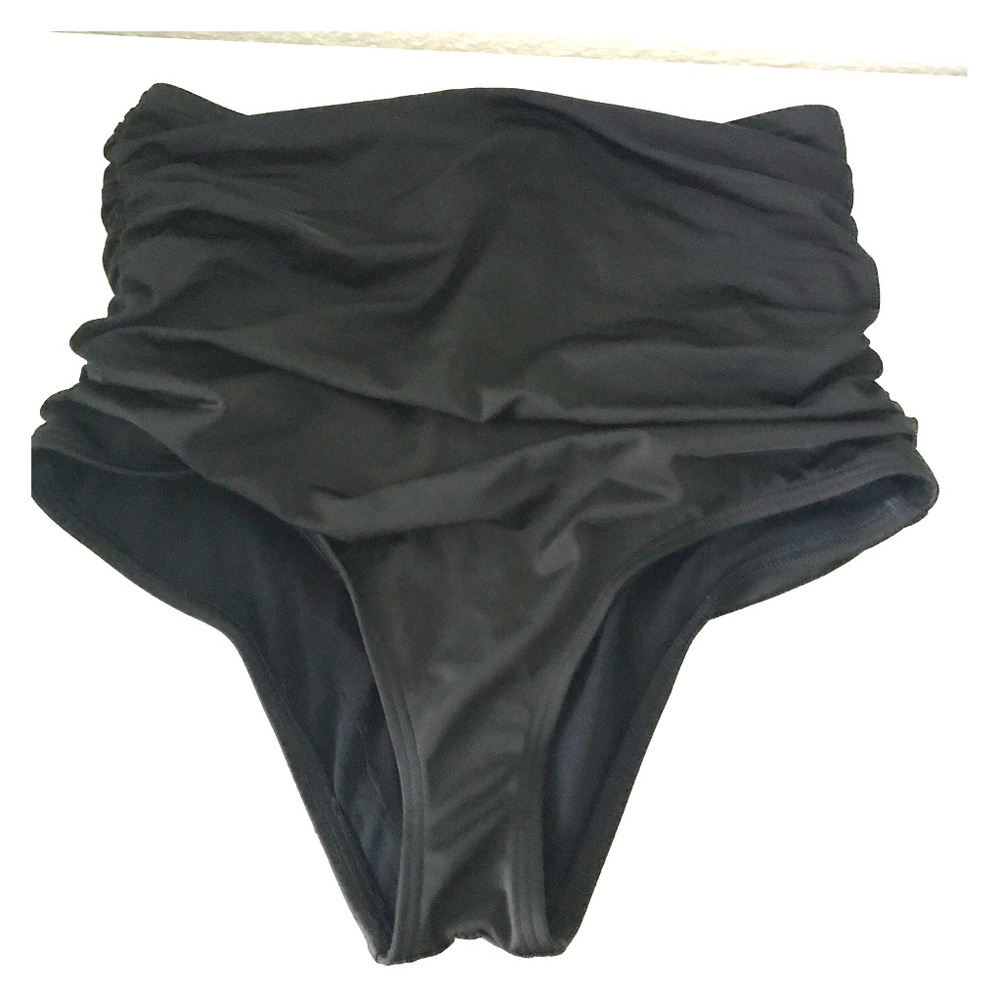 High waist bikini swim bottom