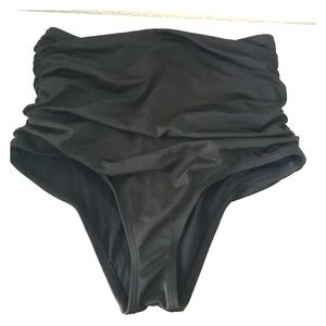 High waist bikini swim bottom