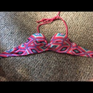 Hollister push up bikini top