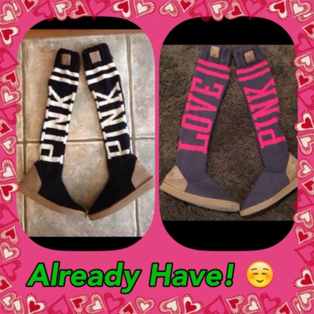 VS Pink Mukluks