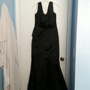 Black formal dress