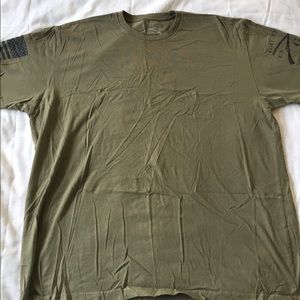 Grunt Style solid green shirt