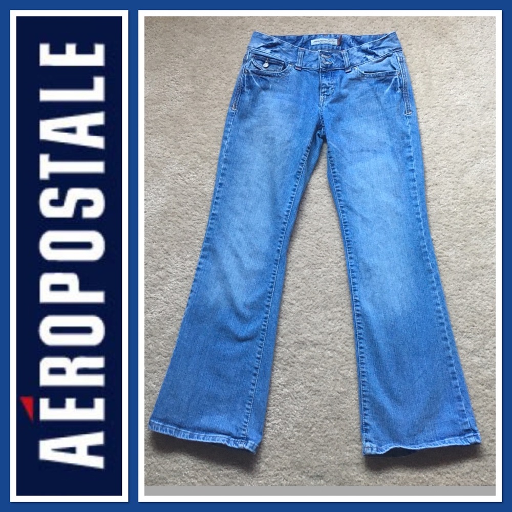 Aeropostale skinny flare jeans