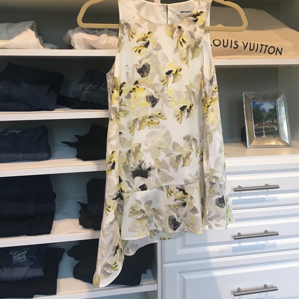 DKNYC Floral Blouse 💛