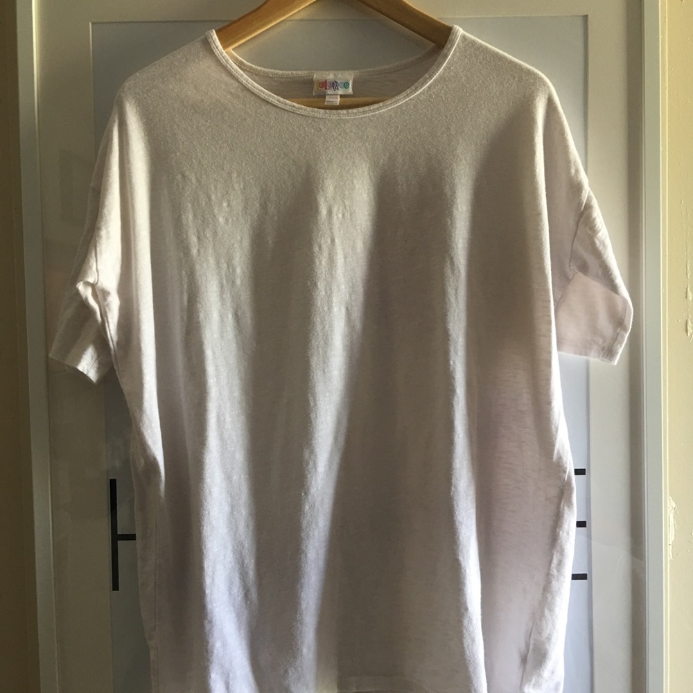 LulaRoe White Irma XXS