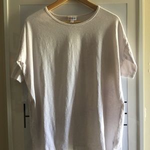 LulaRoe White Irma XXS