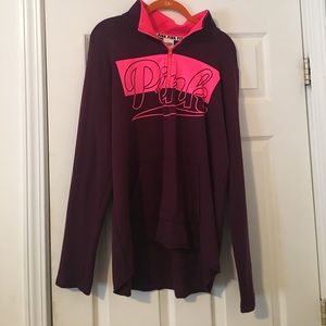 VS PINK half zip