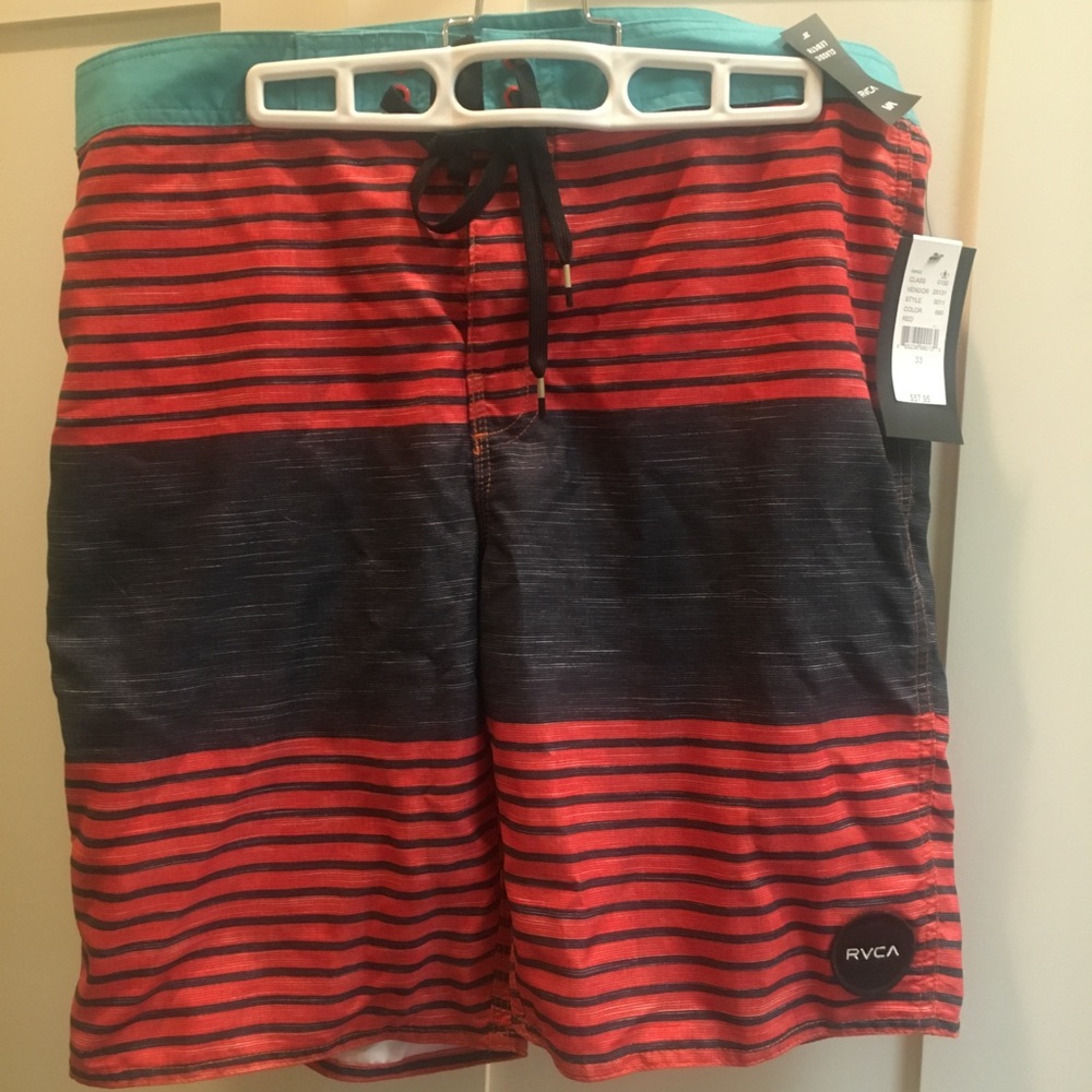 RVCA swim trunks