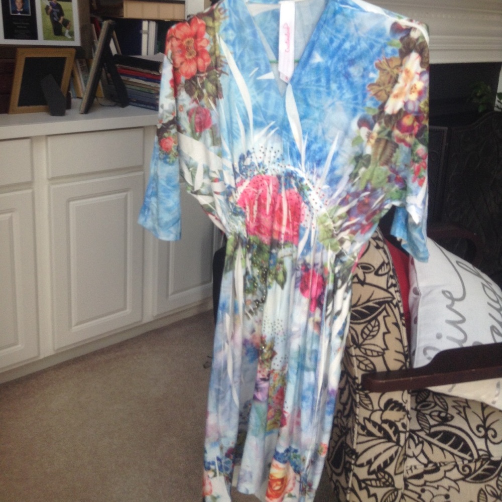 Flowery summer dress