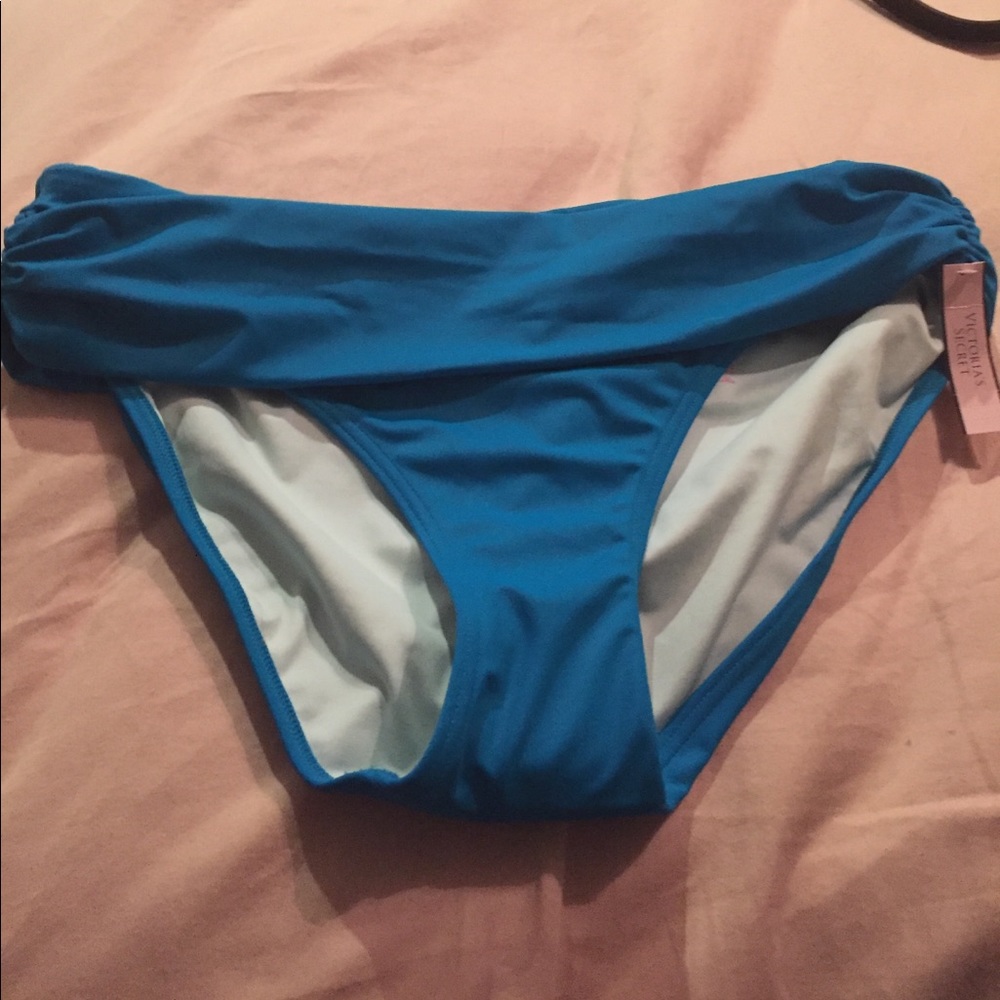 Gorgeous blue color Victoria's Secret bottoms