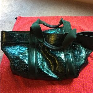 Gorgeous patent tote