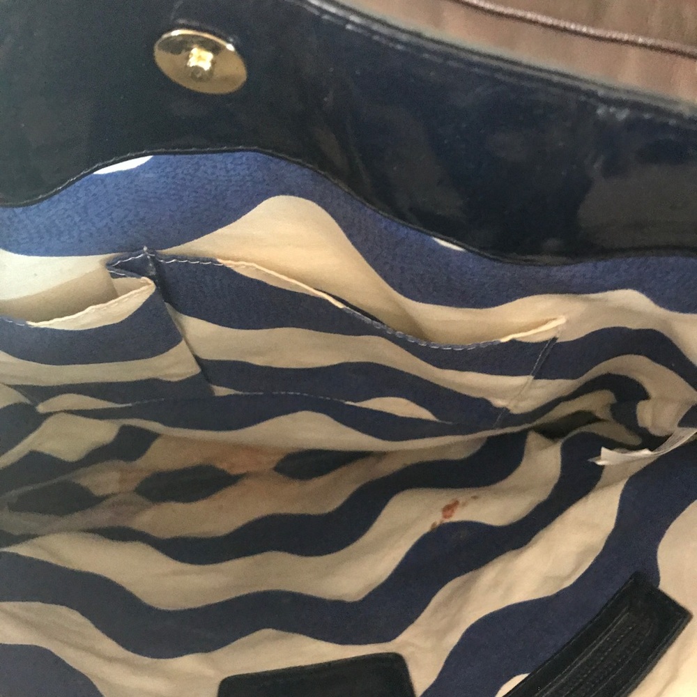 Navy Felix Rey Tote - Picture 3 of 3