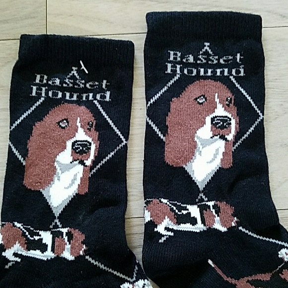 🐕 New BASSET HOUND dog socks - Picture 3 of 7