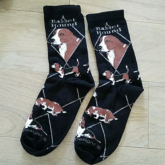 🐕 New BASSET HOUND dog socks - Picture 5 of 7