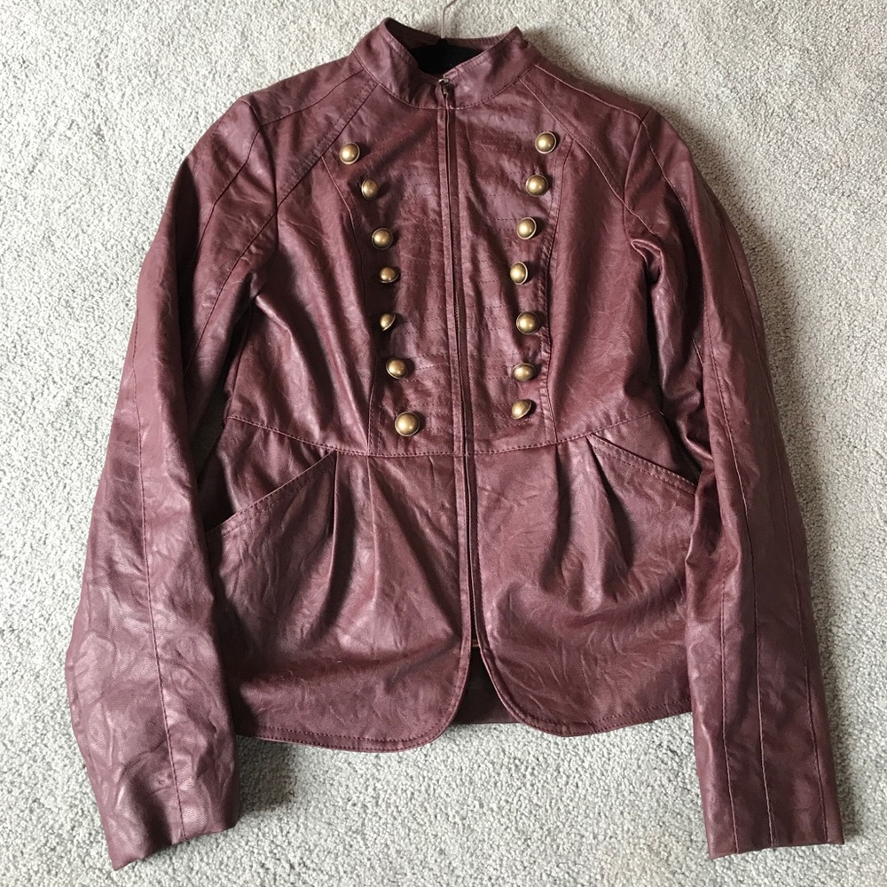 Maroon jacket
