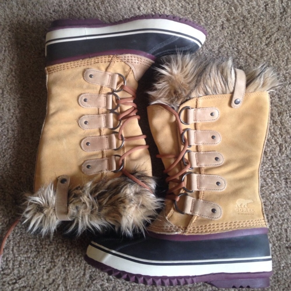 Sorel boots snow waterproof removable liner sz 8