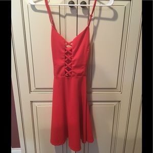 Red dress from Forever 21